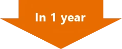 In 1 year